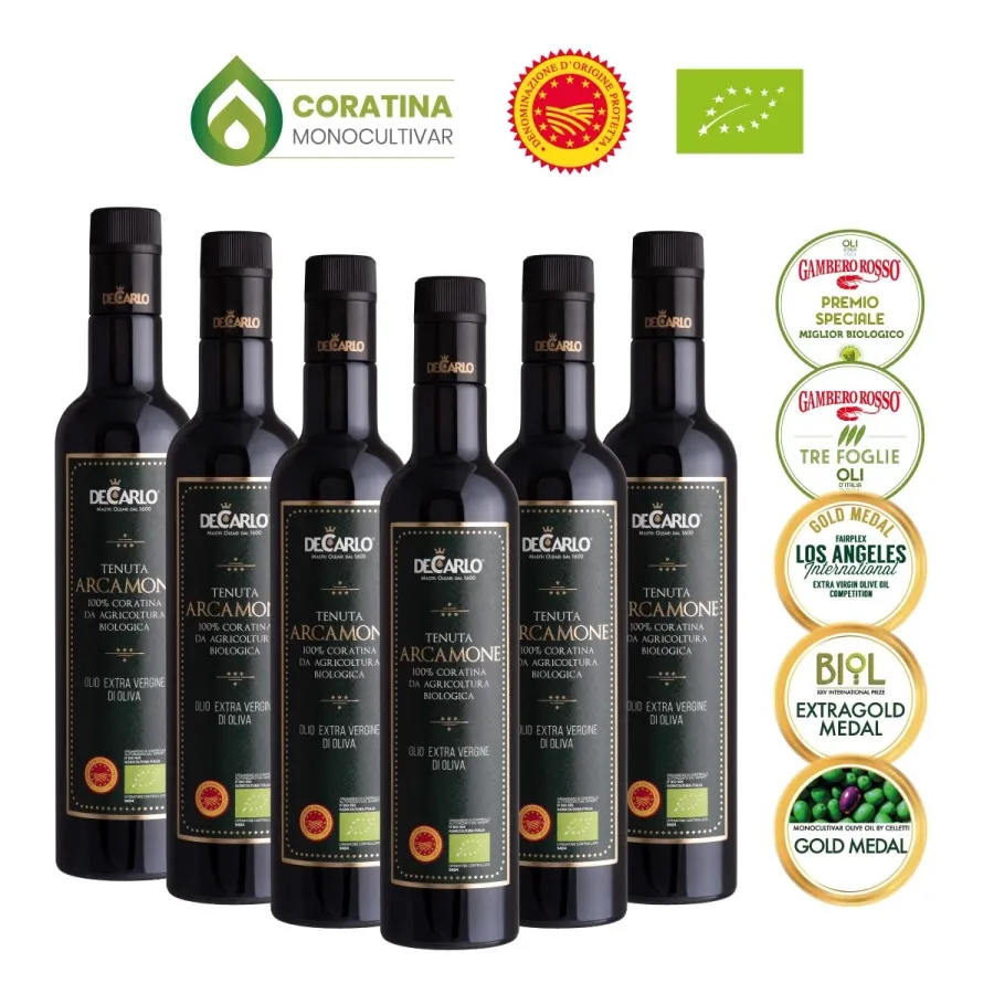 obrazek 3 Prosto z Włoch - oliwa z oliwek extra virgin Tenuta Arcamone, 500 ml