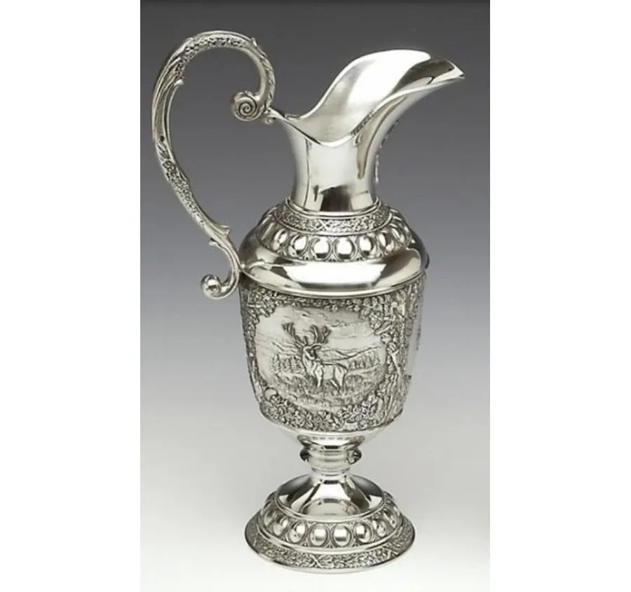 obrazek 1 Niepowtarzalna karafka do wina zdobiona motywem irlandzkich lasów