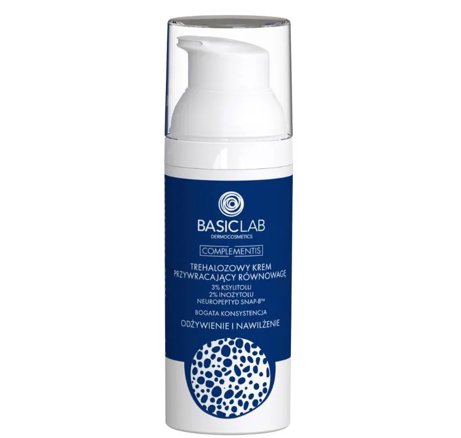 obrazek 1 BasicLab Complementis Trehalozowy krem o bogatej konsystencji 50 ml Basiclab Dermocosmetics