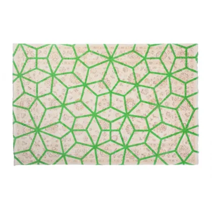 Zdjęcie Dywan z podwójnym designem - DOUBLE LAYER GREEN