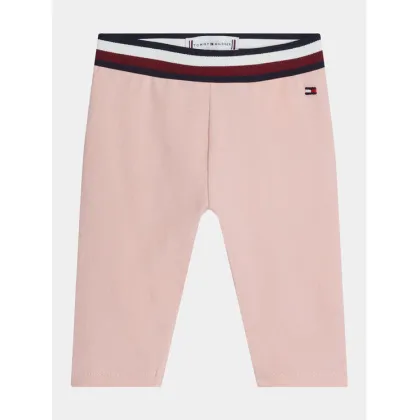 Zdjęcie Tommy Hilfiger Legginsy KN0KN01948 Różowy Slim Fit