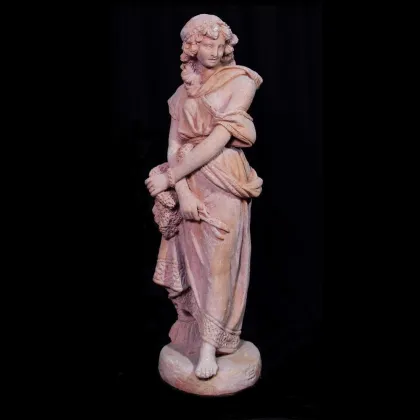 Picture Exclusive sculpture of a woman made in terracotta - Fornace Masini