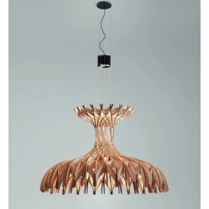 Zdjęcie Ozdobna lampa wisząca w nowoczesnym stylu - ⌀ 90 cm