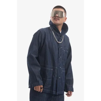 Zdjęcie Engineered Garments kurtka męska kolor niebieski przejściowa 23S1D042.CT011-CT011
