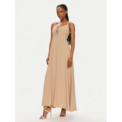 Zdjęcie Rinascimento Sukienka wieczorowa CFC0119076003 Beżowy Regular Fit
