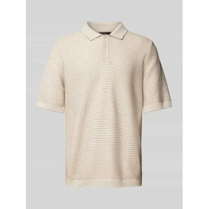 Zdjęcie Koszulka polo o kroju regular fit z krótką listwą guzikową model ‘Flavius’