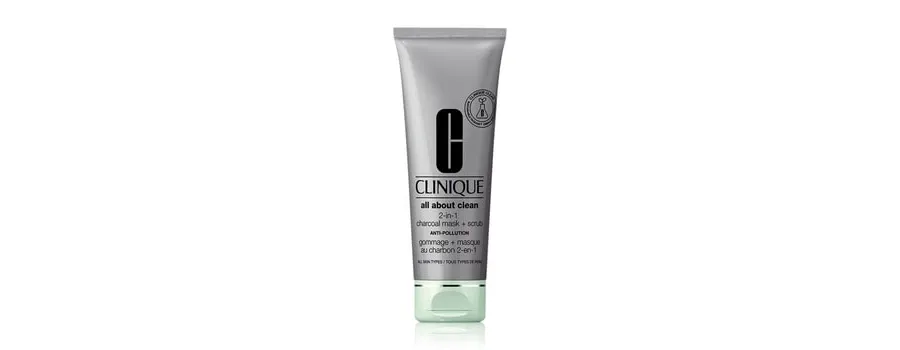 obrazek 1 CLINIQUE All About Clean Charcoal Mask + Scrub Anti Pollution Maseczka do twarzy 100 ml