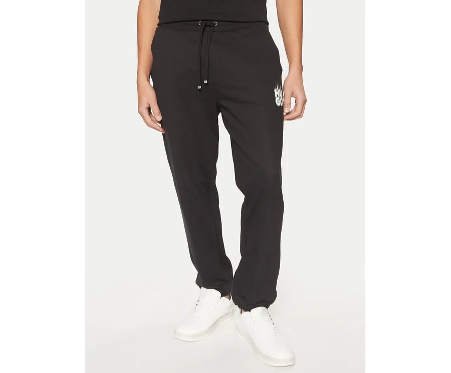 obrazek 1 HUGO Spodnie dresowe Dilbero 50530435 Czarny Relaxed Fit