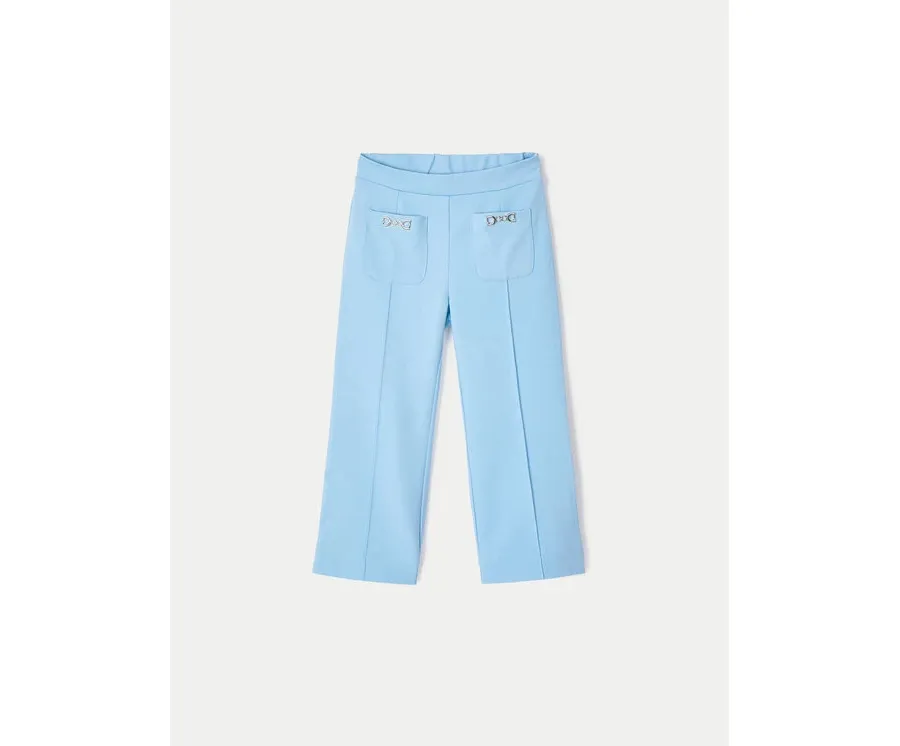 obrazek 1 Mayoral Spodnie materiałowe 3552 Błękitny Regular Fit