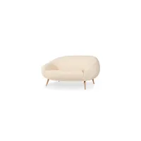 Zdjęcie Nowoczesna 2 osobowa sofa inspirowana budynkami architekta Oscara Niemeyera - Insidherland