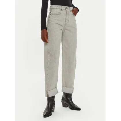 Zdjęcie ViCOLO Jeansy DS0003 Szary Boyfriend Fit