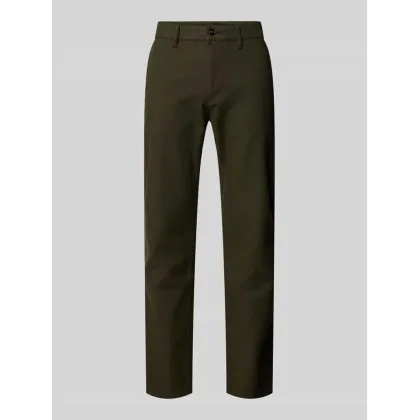 Zdjęcie Chinosy o kroju tapered fit z wpuszczanymi kieszeniami