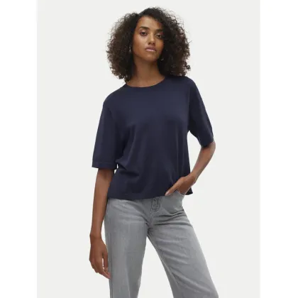 Zdjęcie Vero Moda Sweter Silje 10320460 Granatowy Oversize