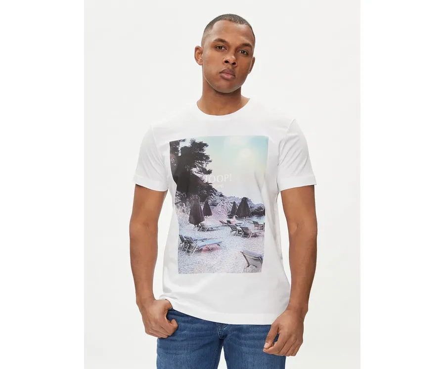 obrazek 1 JOOP! Jeans T-Shirt 47Dario 30042425 Biały Modern Fit