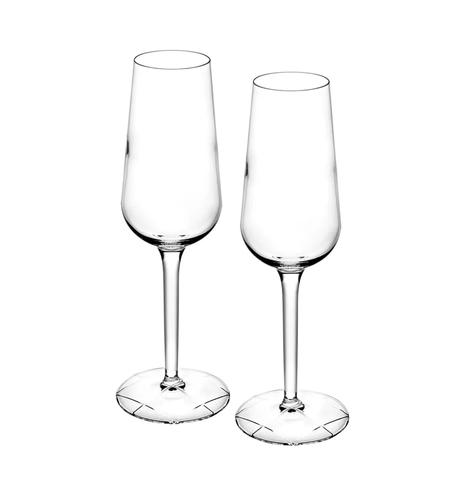 obrazek 1 Designerski zestaw dwóch kieliszków do alkoholu ze współczesnym prostym kształtem - Vista Alegre