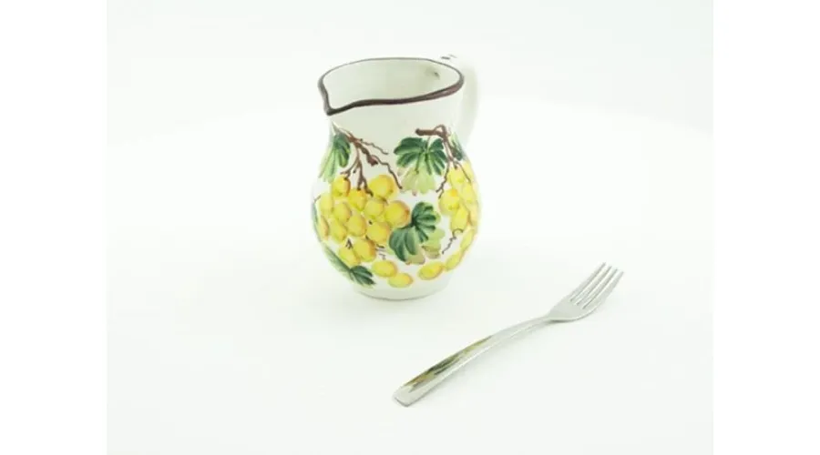 obrazek 2 Litrowy dzbanek z motywem żółtych winogron - Le Ceramiche