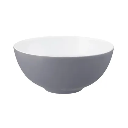 Picture Porcelain round bowl 21 cm, gray - Seltmann Weiden