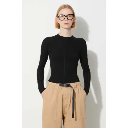 Zdjęcie Y-3 longsleeve bawełniany kolor czarny