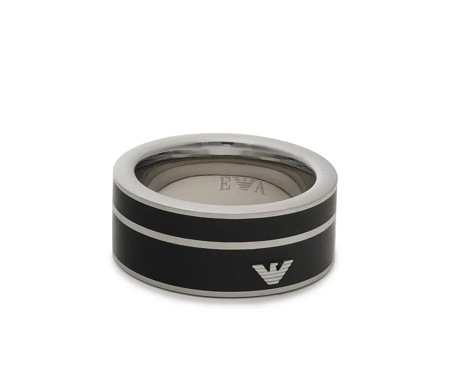 obrazek 1 Emporio Armani Pierścionek EGS2032040 Czarny
