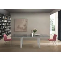 Picture Functional extendable table from Italy L. 180+45+45 P. 90 H. 75 cm – Zamagna Italia