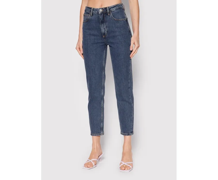 obrazek 1 Guess Jeansy W2YA21 D4NH5 Niebieski Mom Fit