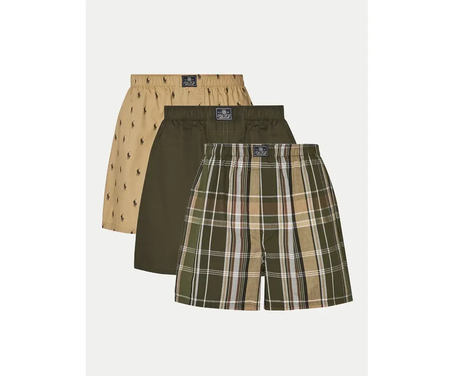 obrazek 1 Polo Ralph Lauren Komplet 3 par bokserek 714830273035 Kolorowy