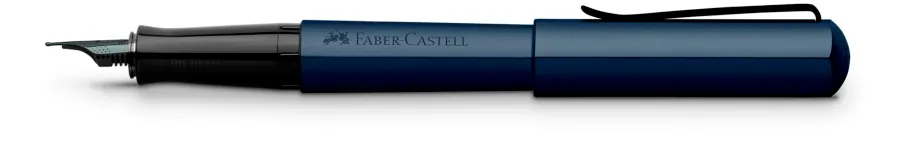 obrazek 3 Granatowe pióro wieczne z kolekcji Hexo - Graf von Faber-Castell