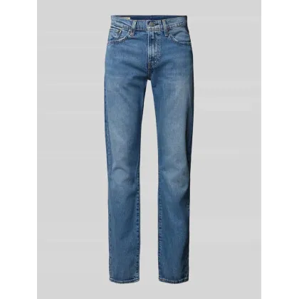 Zdjęcie Jeansy o kroju tapered fit z 5 kieszeniami model ‘502’