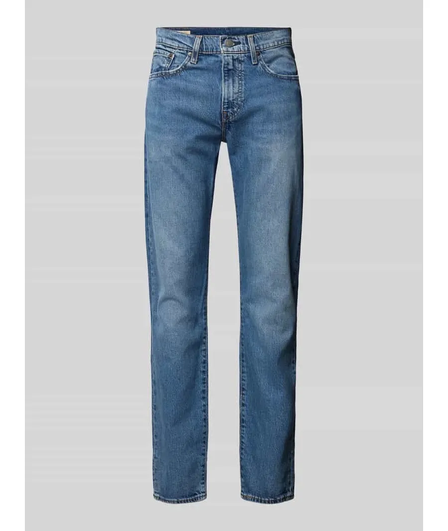 obrazek 1 Jeansy o kroju tapered fit z 5 kieszeniami model ‘502’
