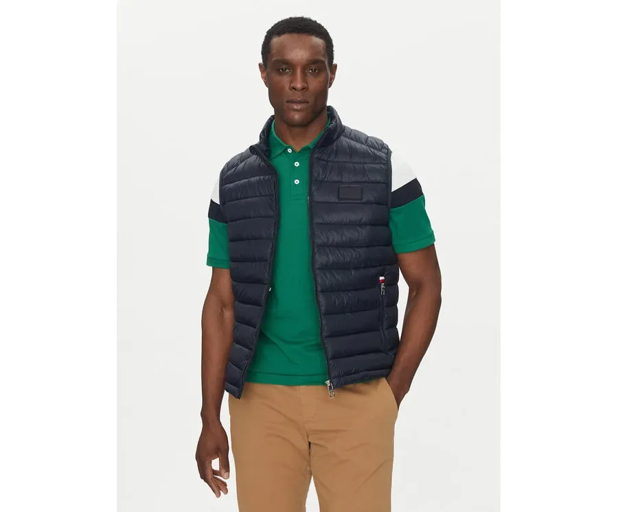 obrazek 1 Hechter Paris Kamizelka 40610 100238 Granatowy Regular Fit