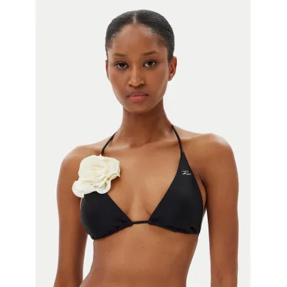 Zdjęcie KARL LAGERFELD Góra od bikini A2W46056 Czarny