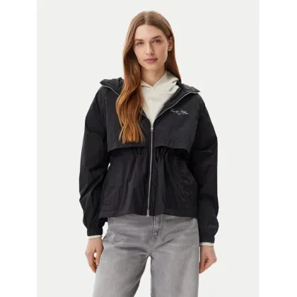Zdjęcie Tommy Hilfiger Wiatrówka WW0WW45413 Czarny Regular Fit