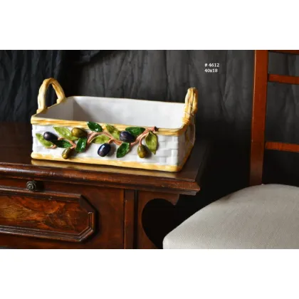 Picture Original decorations from Italy - ceramic basket