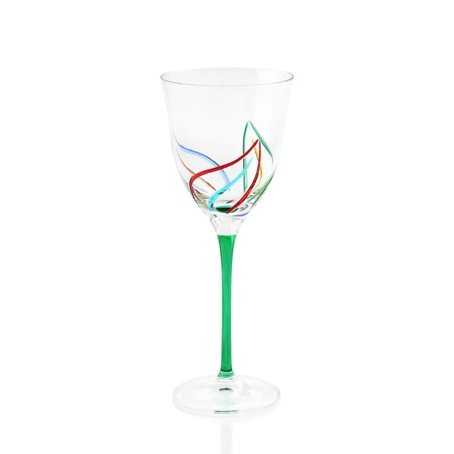 obrazek 1 Niepowtarzalny włoski komplet 6 kieliszków do degustacji wina (240 ml)