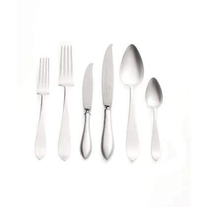 Zdjęcie Oryginalny włoski zestaw sztućców platerowanych srebrem – Pampaloni
