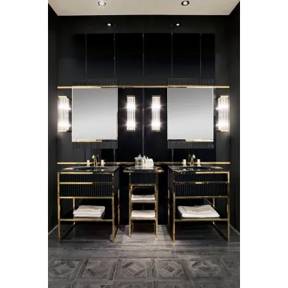 Picture Luxurious wall-mounted toilet cabinet - Oasis