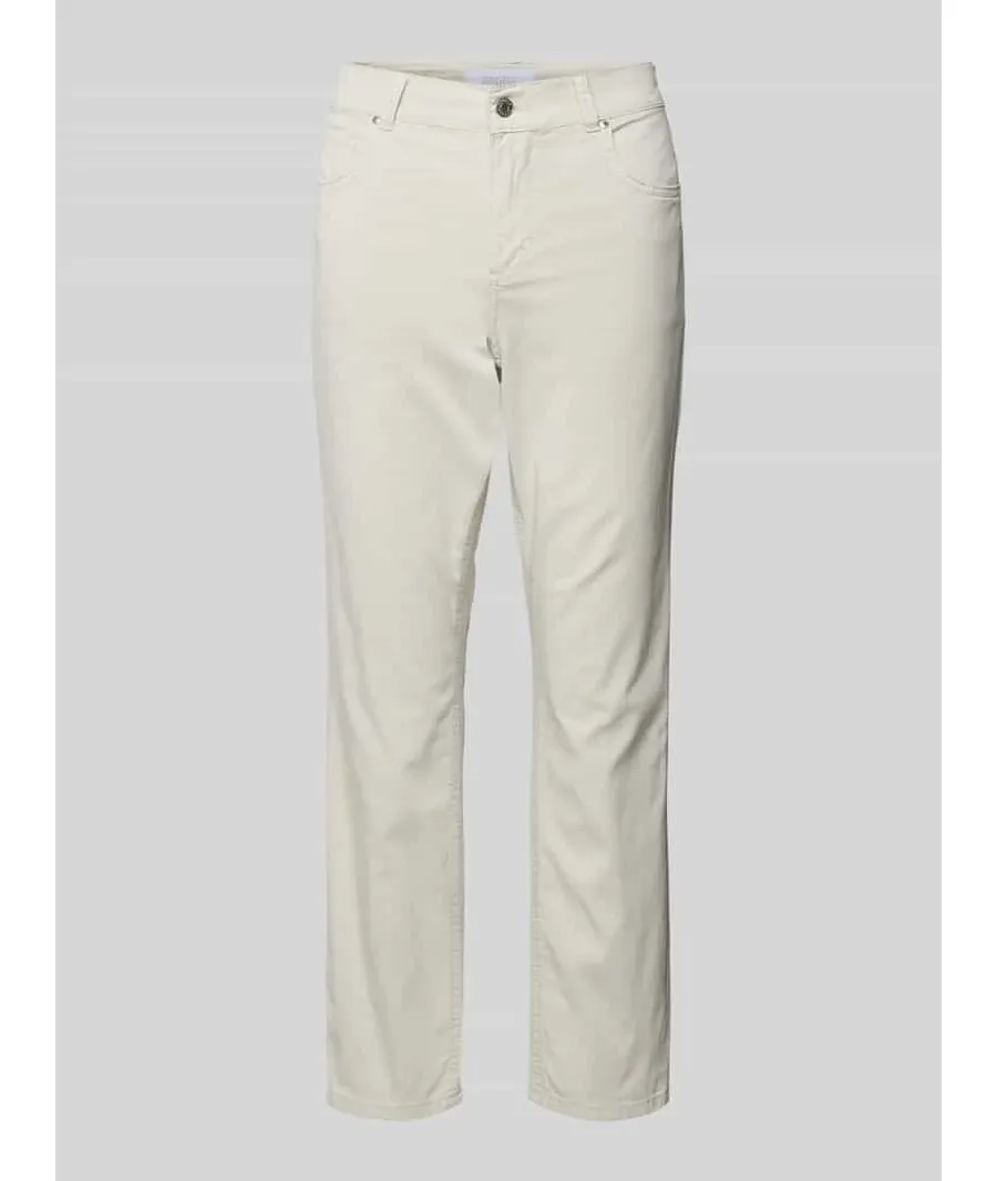 obrazek 1 Spodnie o skróconym kroju regular fit model ‘Leni’