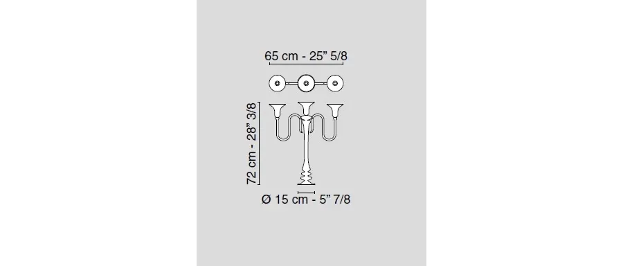 picture 4 Avant-garde candle holder on elegant table by VG design