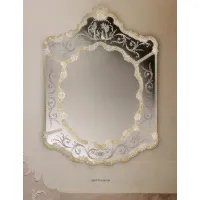 Picture Prestigious round Murano mirror from Italy