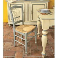 Zdjęcie Włoskie krzesło z toczonymi nogami - Interiors Italia