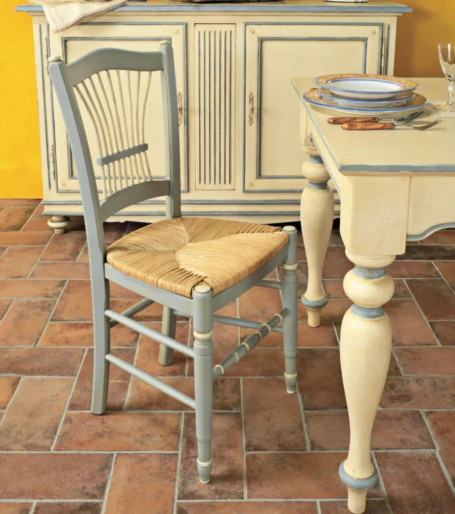 obrazek 1 Włoskie krzesło z toczonymi nogami - Interiors Italia