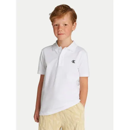 Zdjęcie Calvin Klein Jeans Polo Essential IB0IB02486 Biały Regular Fit