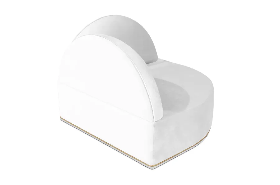 obrazek 2 Biała prestiżowa sofa dla dziecka