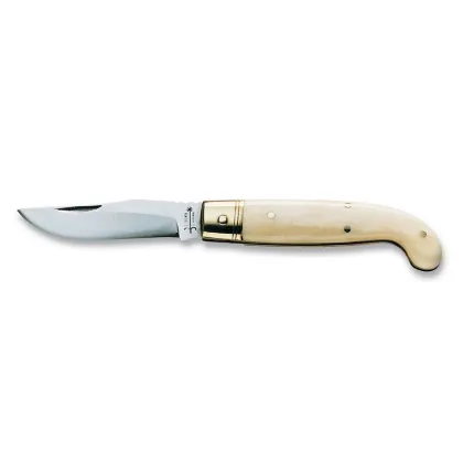 Zdjęcie Markowy nóż z uchwytem z kości - prestiż firmy Berti Knives
