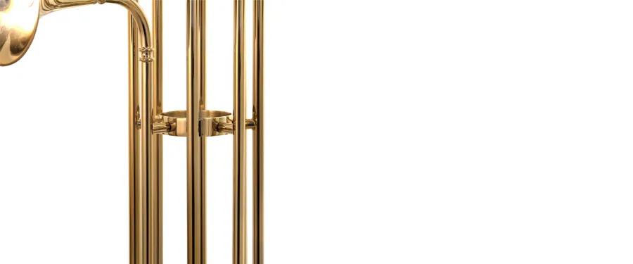 obrazek 6 Elegancka lampa stojąca inspirowana instrumentami dętymi