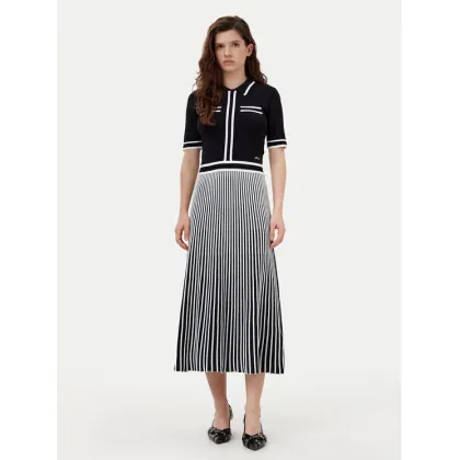 Zdjęcie KARL LAGERFELD Sukienka dzianinowa A1W13026 Czarny Regular Fit