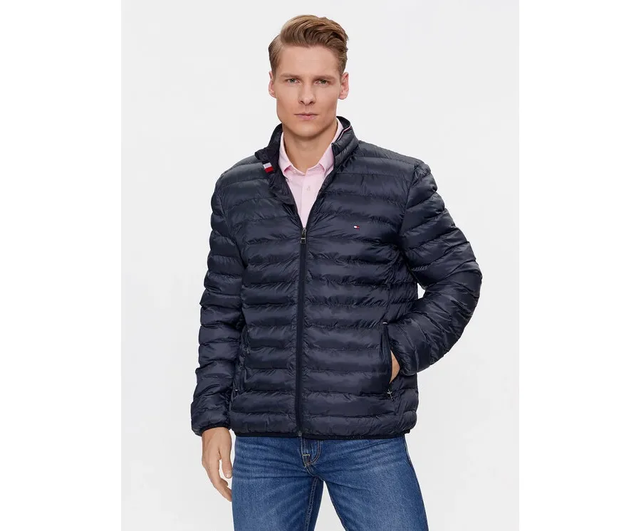 obrazek 1 Tommy Hilfiger Kurtka przejściowa Core Circular MW0MW18763 Granatowy Regular Fit