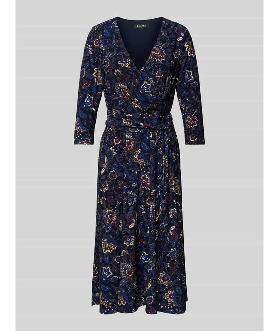 obrazek 1 LAUREN RALPH LAUREN Sukienka codzienna 250957701001 Granatowy Slim Fit