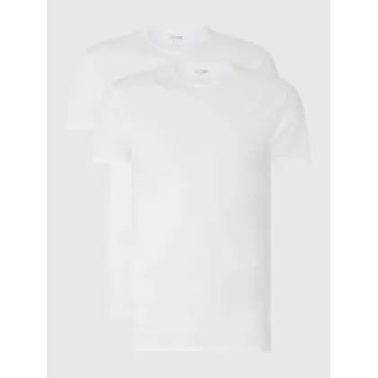 Zdjęcie T-shirt o kroju regular fit z bawełny w zestawie 2 szt