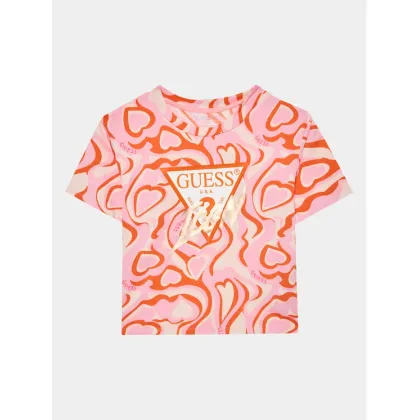 Zdjęcie Guess T-Shirt J3YI17 K6YW3 Kolorowy Boxy Fit